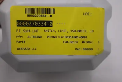 NEW STROMAG GMBH LIGHT CAM 707700/10 30407259 GEAR LIMIT SWITCH BOX STOCK G468A