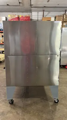 Used Bakers Pride Used 2017 60" Bakers Pride Y-600 NG Super Double Deck Pizza Oven - STS Pizza Equipment Illinois US | Falcon Restaurant Supply #1373580