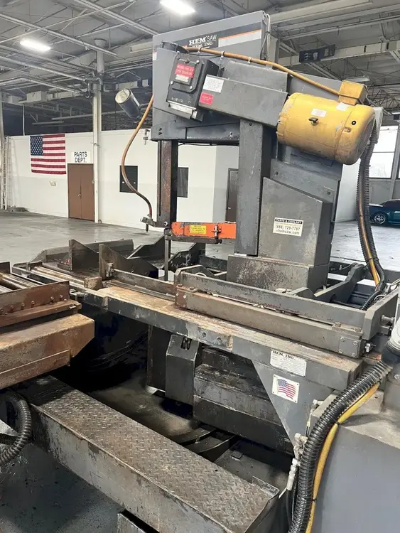 Used 2012 HEM VT120 HA-60 TS Vertical Band Saws Illinois US | BLUMBERG MACHINERY COMPANY #794081