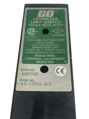 NEW TOPWORX GO SWITCH 11-12516-A2 LIMIT SWITCH