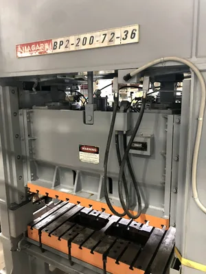 USED 1980 NIAGARA NIAGARA BP2-200-72-36 PRESS