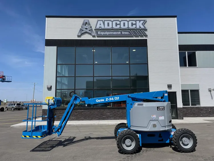 New | in-Stock 2026 GENIE Z-34/22 IC ARTICULATING BOOM LIFT Articulating Boom Lifts Alberta CA | Adcock Equipment #1418029