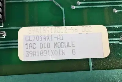 EMERSON CL7014X1-A1 I/O Board. 3C
