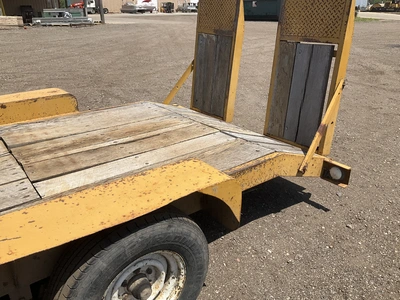 1993 Assembled 15’ Tandem Axle Equipment Trailer