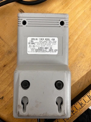 GraLab 450 Darkroom Timer with Cords