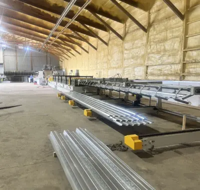 Quick Change Cassette Deck Cold Roll Forming Machine Florida