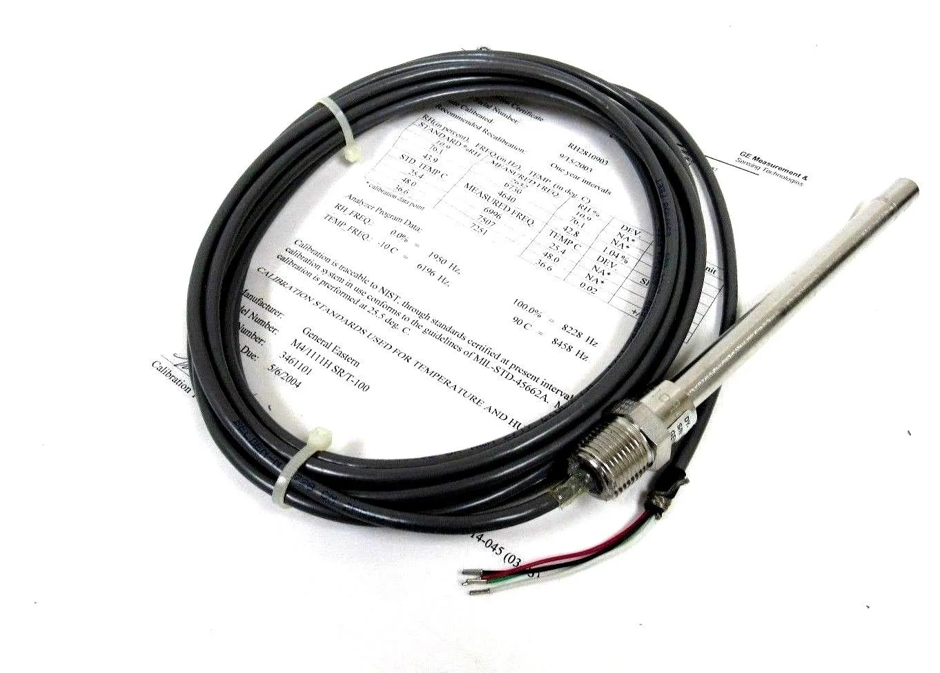 NEW GENERAL EASTERN MDR3-3B22R1 PROBE MDR33B22R1