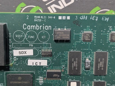 Cambrian NTOH41AA OPTera Metro 5200 Self Processor Card Used