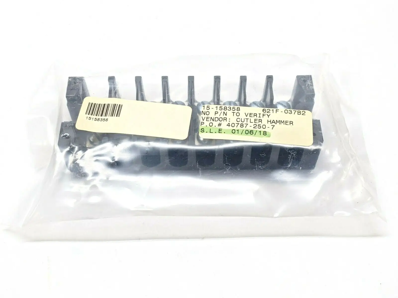 NEW CUTLER-HAMMER TERMINAL BLOCK
