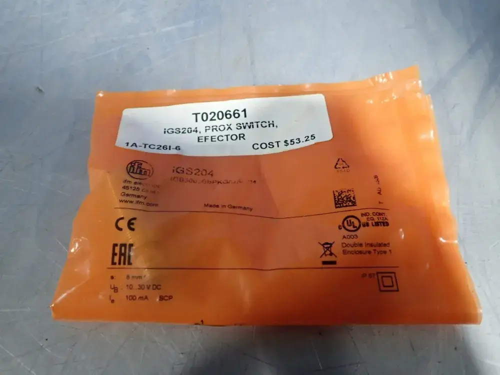 New | in-Stock IFM IGS204 Sensors | HGR 24 #752682