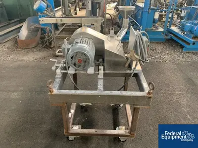 USED Fitzpatrick JT Homoloid Fitzmill, S/S, 5 HP