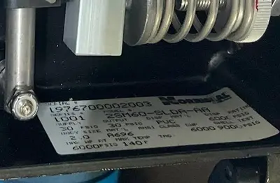 NEW NORRISEAL 2SM60-SLDA-AA
