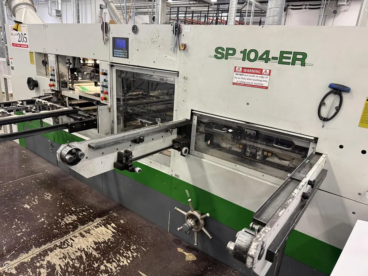 USED 2003 BOBST 104-ER