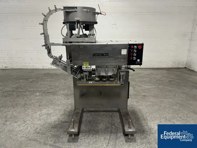 Used Surekap Surekap Inline Quil Capper, Model SK6000-18 Cappers Ohio US | Federal Equipment Company #128113