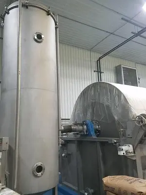 Filter, Rotary, Vac, 8' x 10', S/st, Precoat, MecKey Eng. #A743087