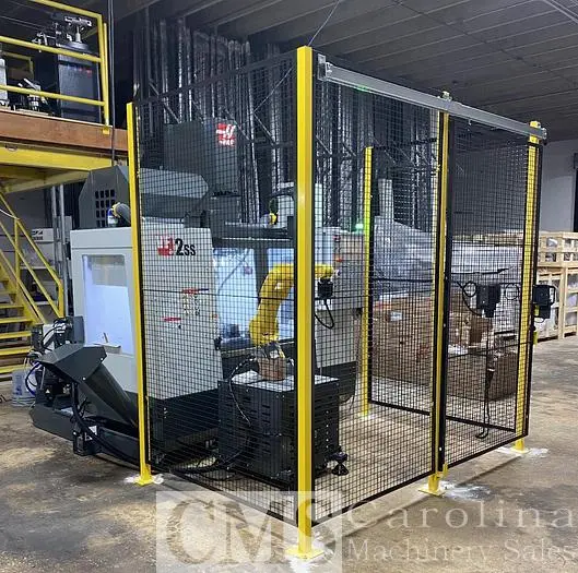 USED 2021 HAAS VF-2SS-126 SUPER-SPEED VERTICAL CNC W/ ROBOT PACKAGE