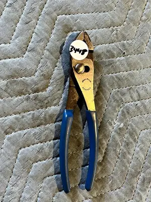 "Blue Point Tools 8"" Soft Grip Slip Joint Pliers BDG48CP | Single Item | Size: 8in | 1 Piece"