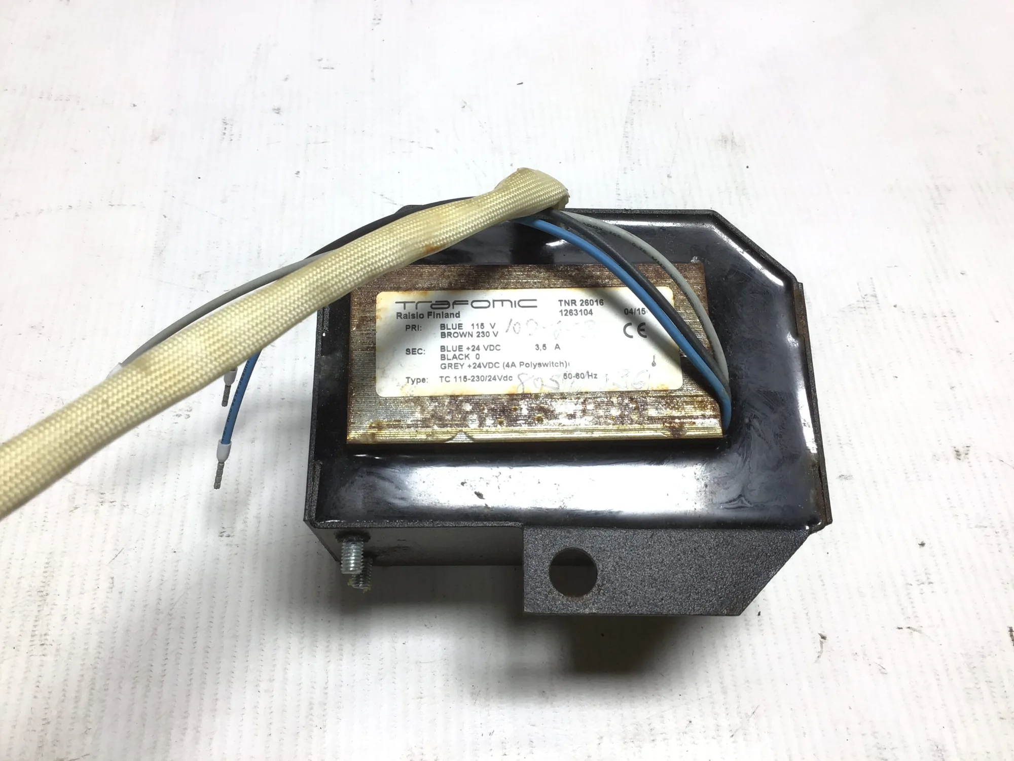 Trafomic TNR 26016 1263104 Current Transformers TC 115-230/24Vdc 50/60Hz