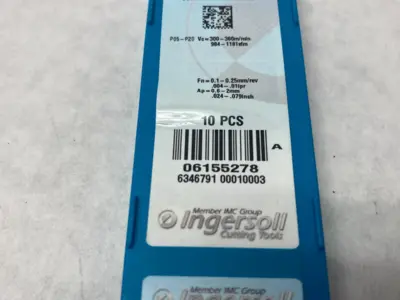 NEW INGERSOLL RHOMBIC TURNING INSERT CCMT 09T308 FM TT8115