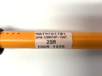 USED IGUS SINGLE ENDED READYCABLE SERVO HYBRID CABLE 25M