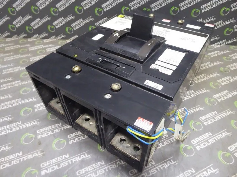 Square D MHL3612001212 Circuit Breaker 600VAC 250 VDC 1200A S2 Used