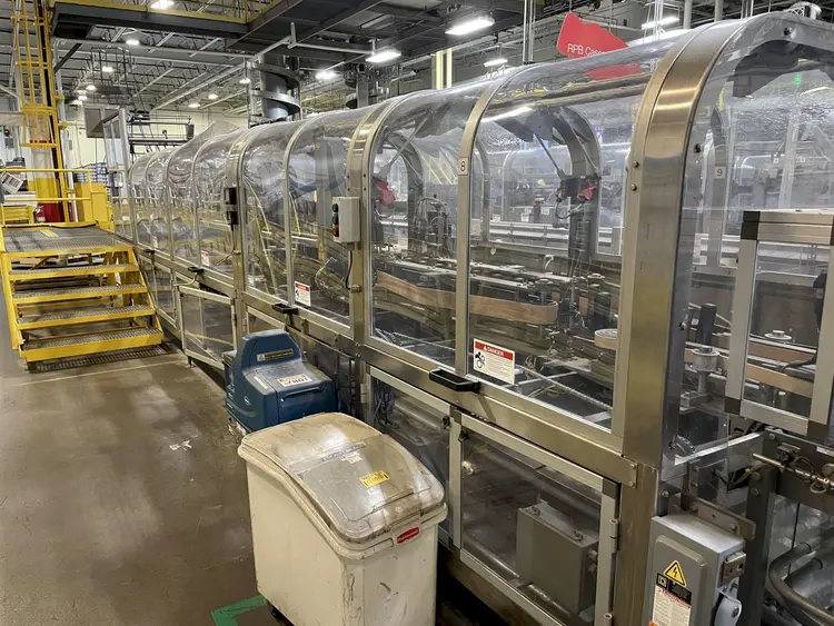Used 2007 DOUGLAS SPECTRUM Cartoner Trisealer - Triseal Carton Former Ohio US | Portage Packaging Systems, Inc. #394268