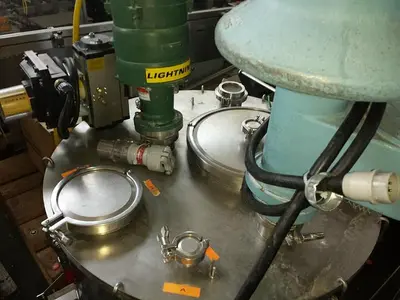 Tank, 55 Gallon, 316 Stainless Steel, 30" x 18", Agitated, FT/CB, Solvent, #S739052