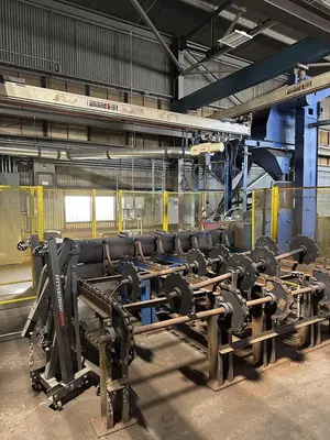 Used WHEELABRATOR SKEW ROLL Blast Cleaning Pennsylvania US | Shot Blasting Equipment #1506414
