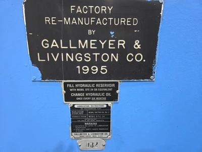 USED GALLMEYER & LIVINGSTON 550