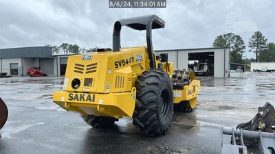 Used 2024 SAKAI SV544T Single Drum Rollers Texas US | National Equipment Dealers #1422732