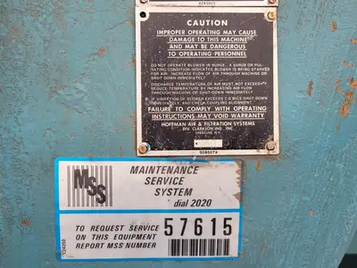 USED HOFFMAN 77203A