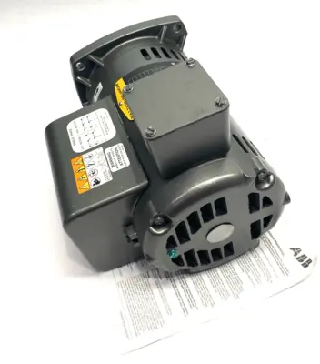 Used ABB, Baldor-Reliance Electric Motor 1-Phase 3450rpm 0.33HP 34N525R142G1 A.C. Motors Michigan US | Maverick Industrial Sales #1391771