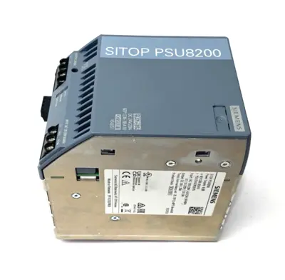 Used Siemens SITOP PSU8200 Stabilized Power Supply 1ACDC/24VDC/20A DIN Rail Power Supplies Michigan US | Maverick Industrial Sales #1402268