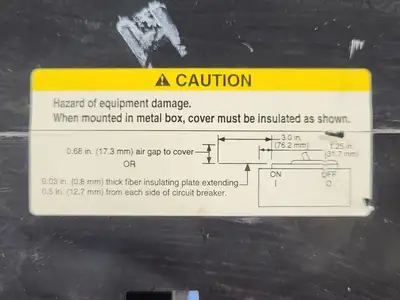 USED SQUARE D FHL36060