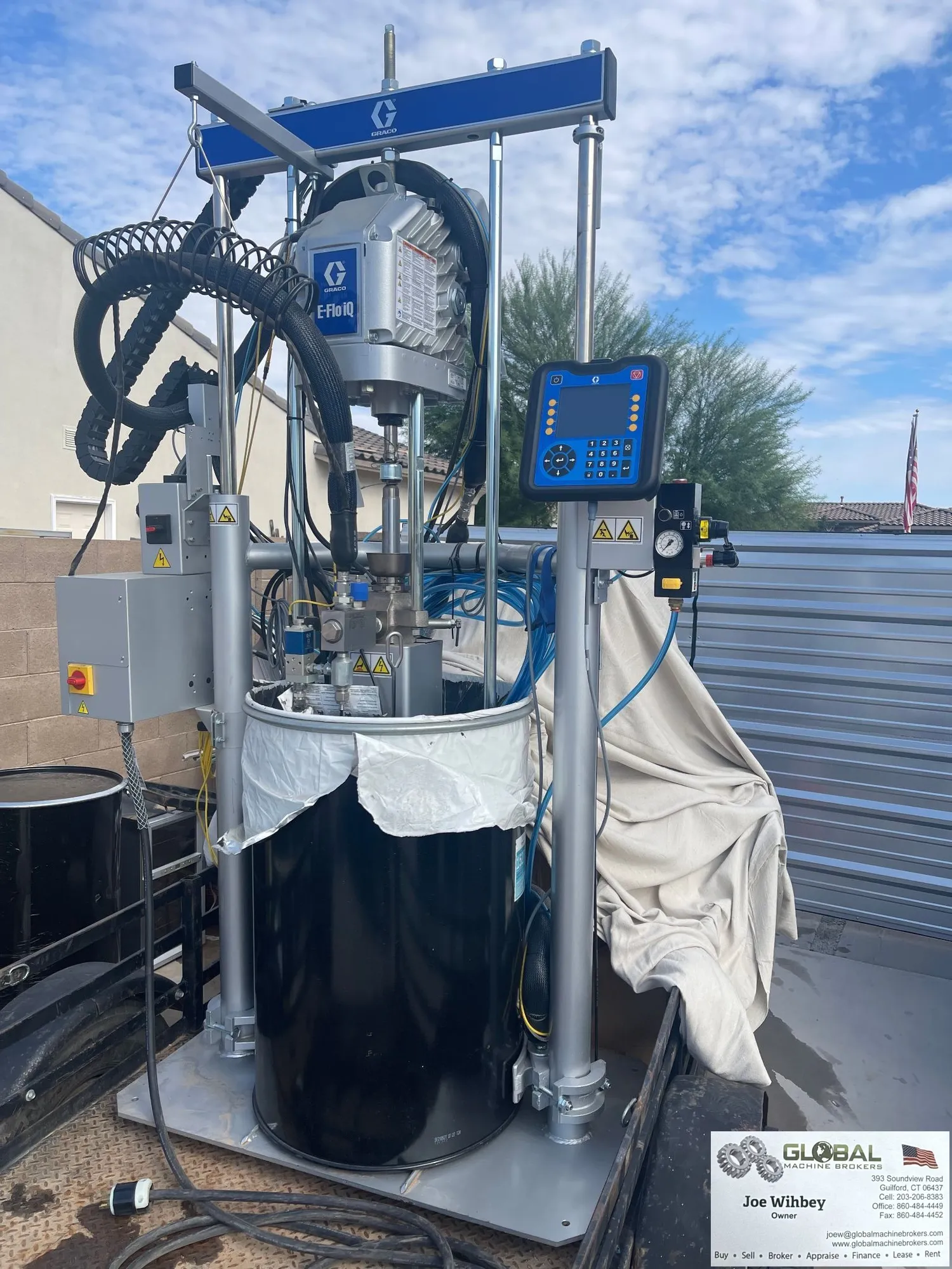 Graco E-Flo iQ-SA-D200-55 Metering & Dispensing System 55 Gallon