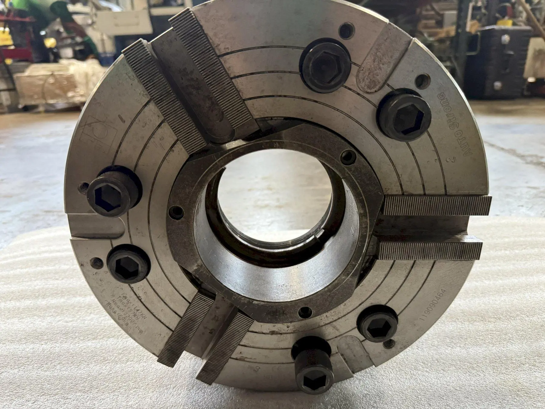 12" Auto Strong Hydraulic Power Chuck