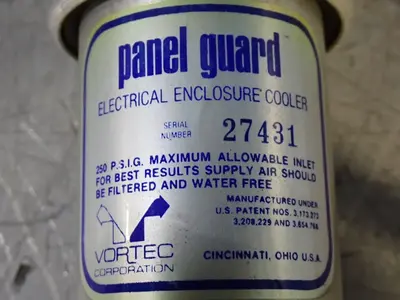 Vortec Corporation 250 Psi Electrical Enclosure Cooler