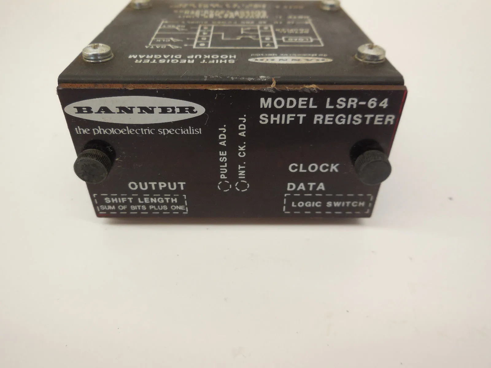 BANNER LSR-64 SHIFT REGISTER LSR64