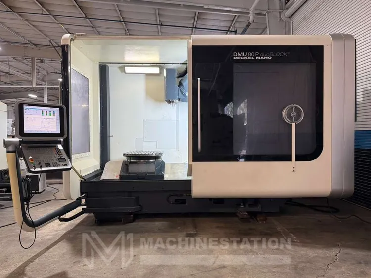 Used 2009 DMG DECKEL MAHO DMU 80P DUOBLOCK Universal Machining Centers California US | MachineStation #364401