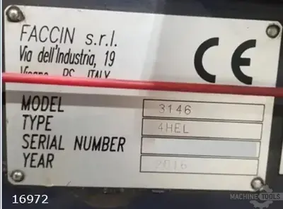 USED 2016 FACCIN 4HEL-3146
