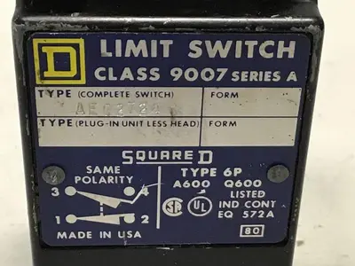 USED SQUARE D 9007-AEQ2724
