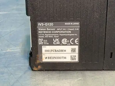 Used KEYENCE IV3G120 Sensors Ohio US | HGR 24 #1406187