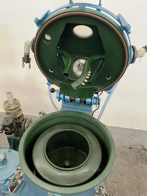 Rousselet Robatel RC 30 PxR basket centrifuge, 316L SS.