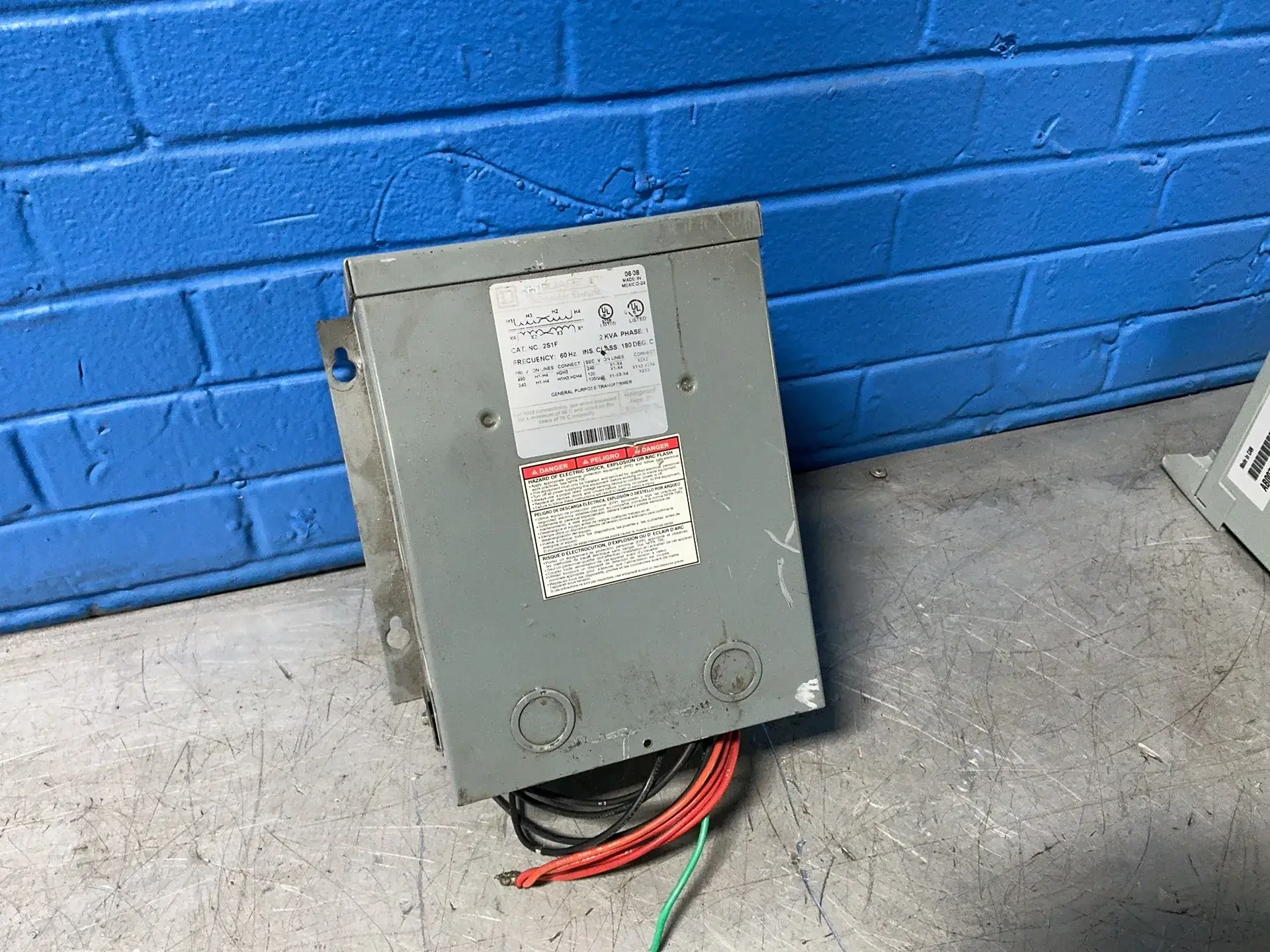 Used SQUARE D 2S1F Transformers Ohio US | HGR 24 #1455339