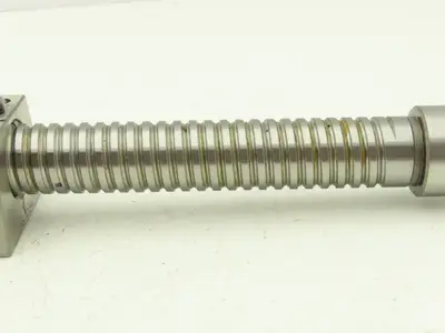 Cincinnati Milacron H5-19046 Ball Screw Shaft Linear Actuator 28-1/2" OAL x 28mm