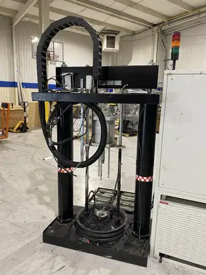 SCA | Atlas Copco  Adhesive Drum Dispensing System, Pumps and Controls - Used