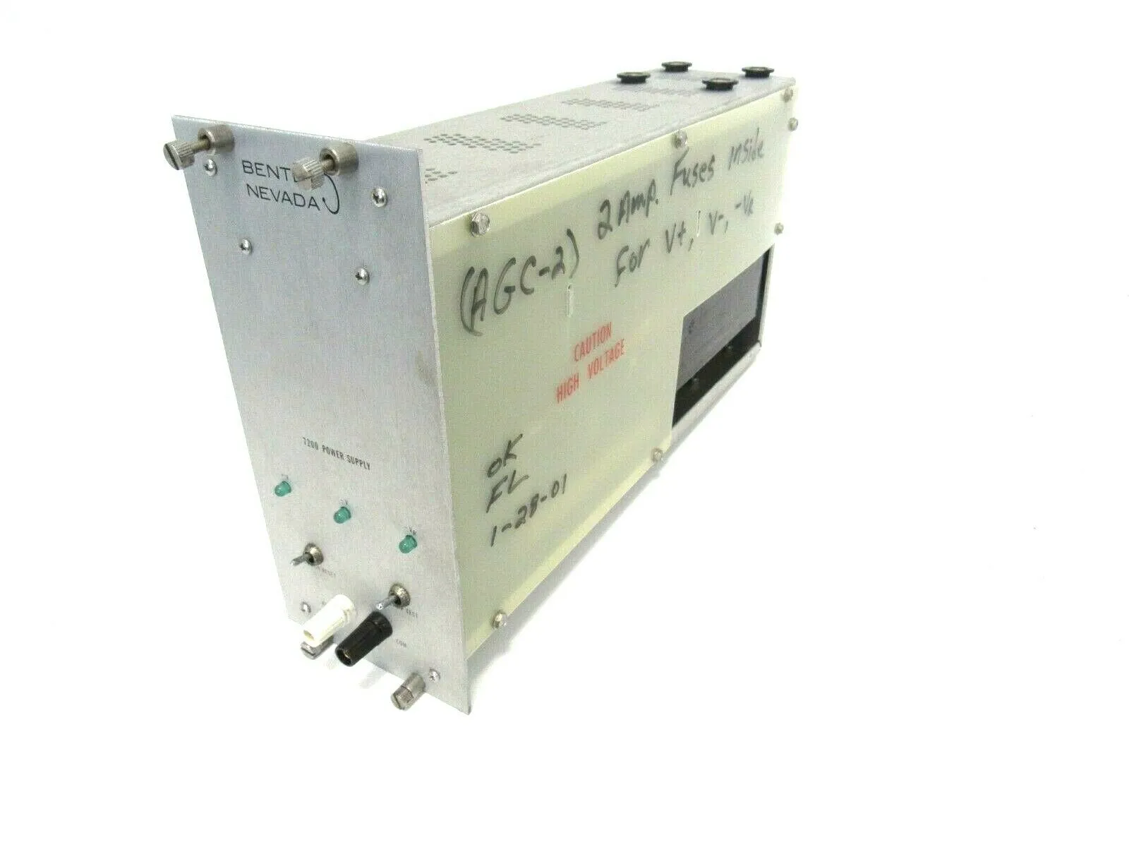 USED BENTLY NEVADA 72050-01-00 POWER SUPPLY S7200-R 720500100