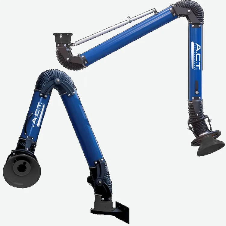 A.C.T. Hanging Fume Arm DUST COLLECTOR ACCESSORIES | T.R. Wigglesworth Machinery Co.