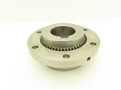 Amerigear Series 200 FS Flexible Gear Coupling Hub & Sleeve 2-3/8"Bore 7" Flange