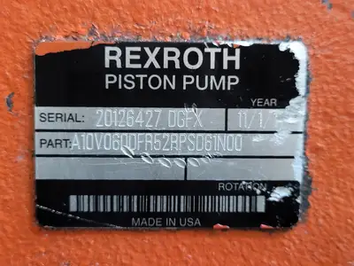 USED REXROTH A10V060DFR52RPSD61N00